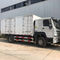 Sinotruk HOWO Tugas Ringan 4x2 Truk Kargo Berat 290HP Truk Kotak Lorry Van Barang