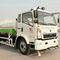 SINOTRUK HOWO Light Water Tank Truck 4x2 dengan Sprinkler Depan 14m