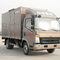 SINOTRUK HOWO Pengiriman Van Cargo Box Truck Light Duty 4x2