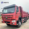 Sinotruk HOWO 6x4 Mineral Mining Dump Truck Tambang Euro2 Merah 336hp 60ton